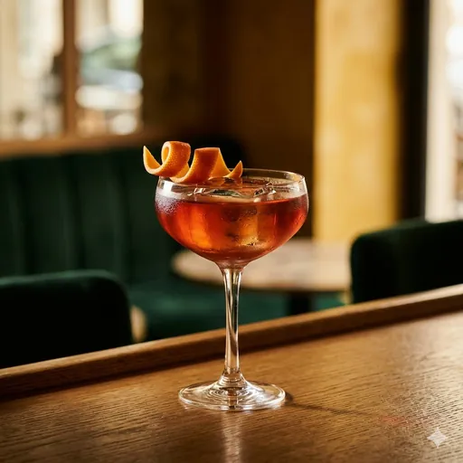Division Bell au mezcal et Cynar, cocktail fumé de Brigitte Le Bar Paris 10e