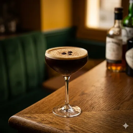 Espresso BriBri à la vodka et Kahlúa, cocktail café de Brigitte Le Bar Paris 10e